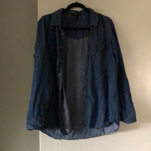 Forever 21 Jean button down